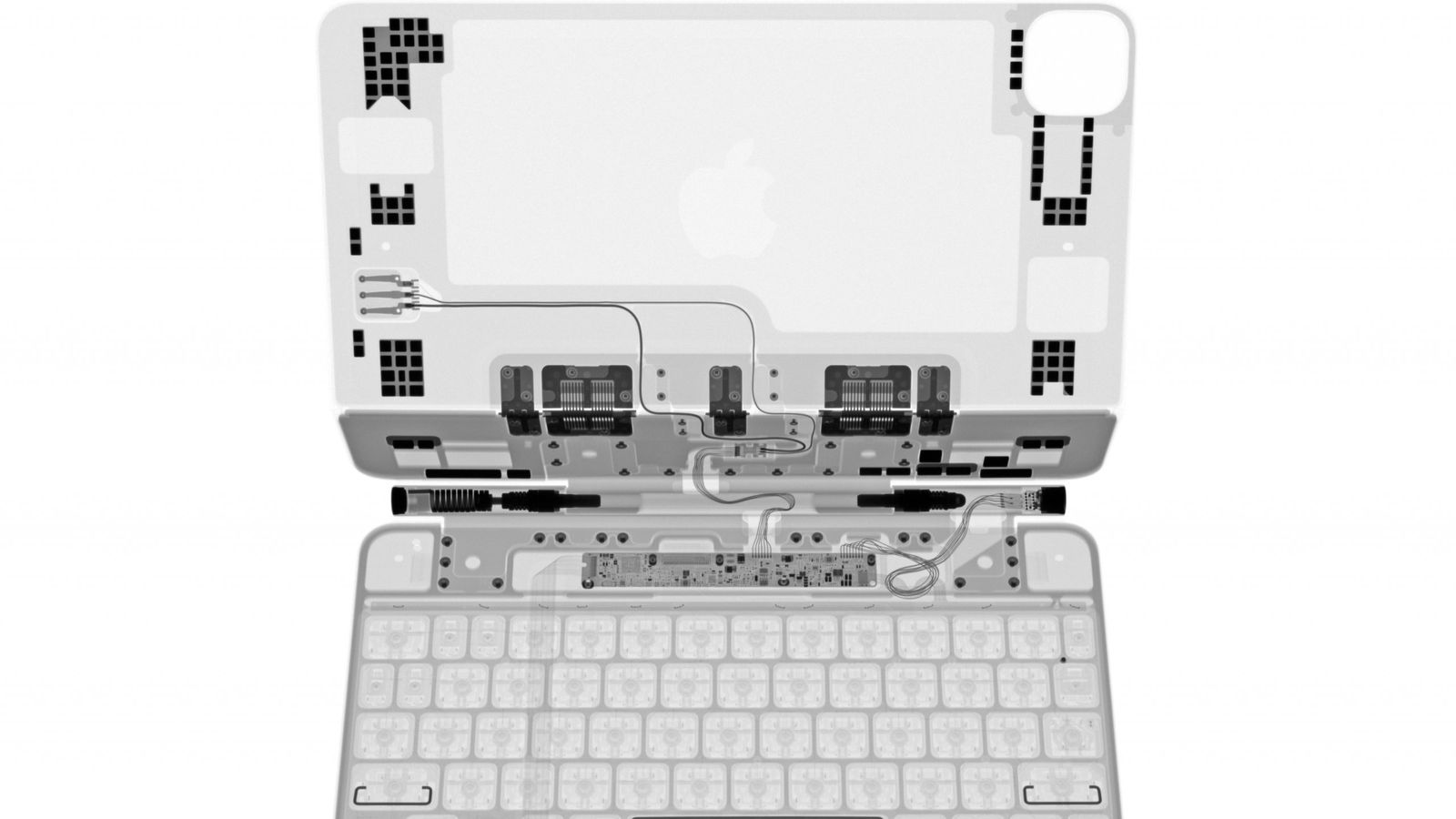 An X-Ray View of Apple's Magic Keyboard for iPad Pro - MacRumors