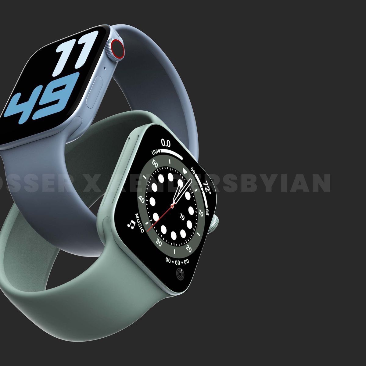 Rumor: Apple Watch Series 7 to Come in Larger 41mm and 45mm Sizes 