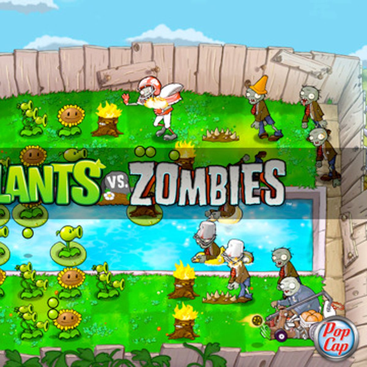 Play Plant vs Zombies Online  Plants vs zombies, Zombie, Mini games