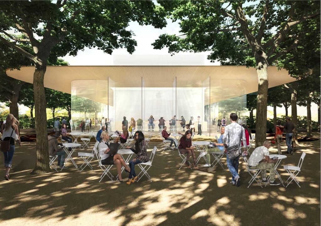 apple campus 2 visitor center details image