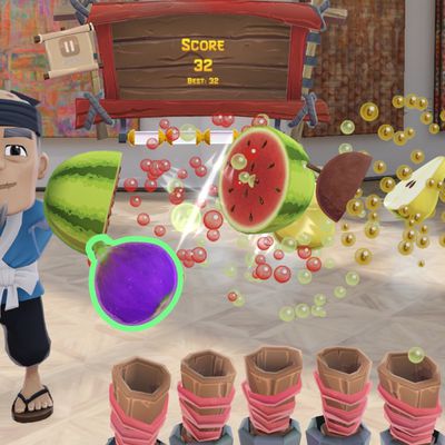 fruit ninja vision pro 1
