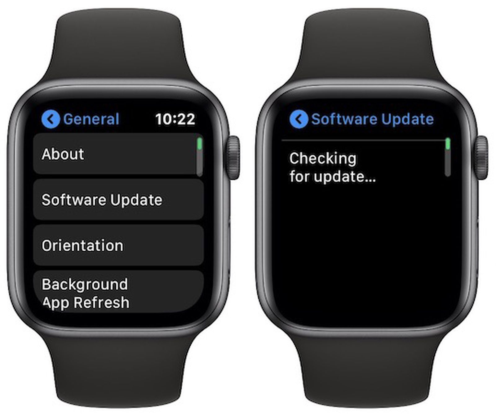 Apple Watch Gets OvertheAir Software Update Mechanism, But iPhone