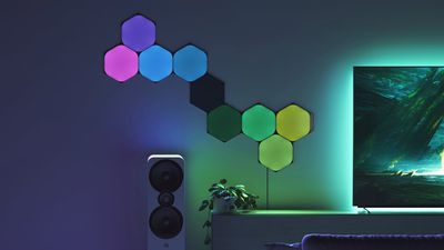 nanoleaf black hexagons