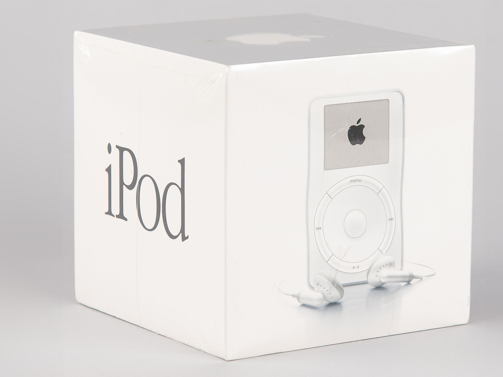 Apple Pod 初代 ホワイト 箱付き Original 2001 iPod in Sealed Box Sells for Eye-Watering Price at