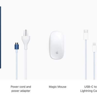 apple imac matching cables