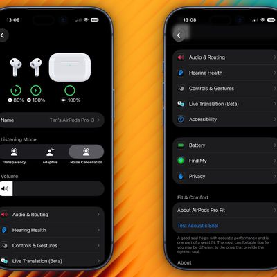 airpods settings ios 27