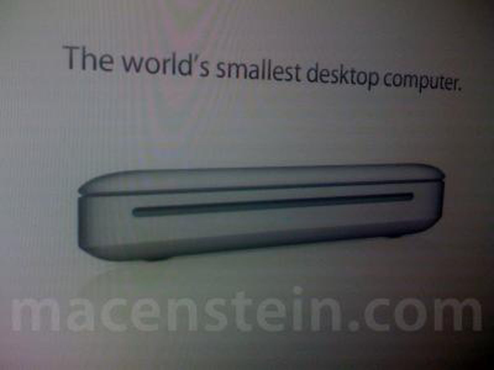 Fake Mac Mini Images Circulate - MacRumors