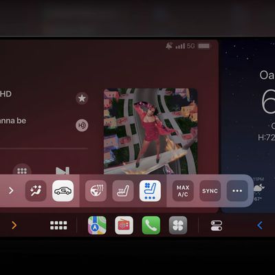 CarPlay Next Generation Screen