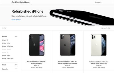 refurb store iphone