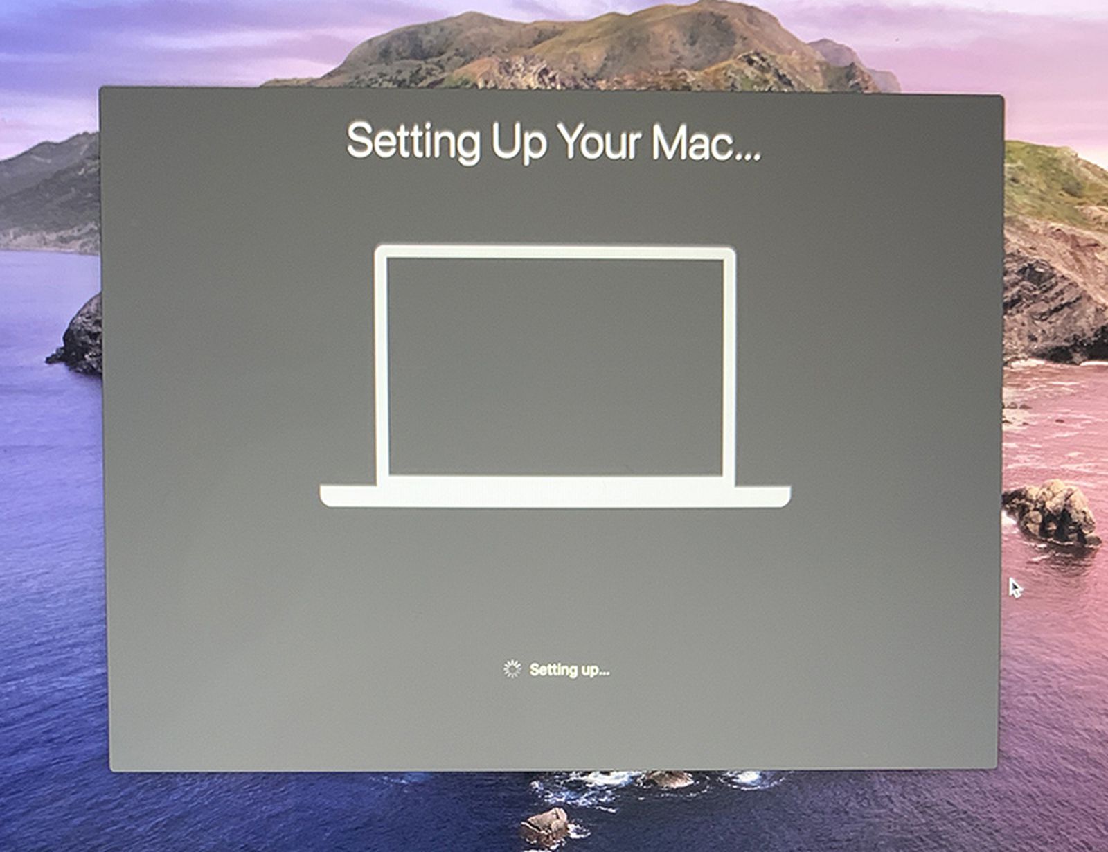 how long to wait for login loading after an update mac sierra