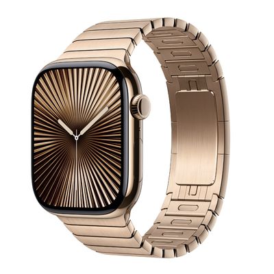 apple watch gold link bracelet