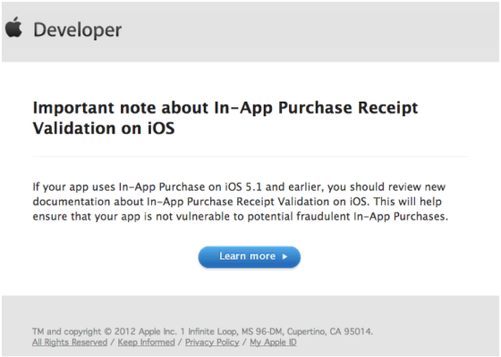 In-App Purchase Vulnerability to Be Fixed in iOS 6; Apple Offers Best