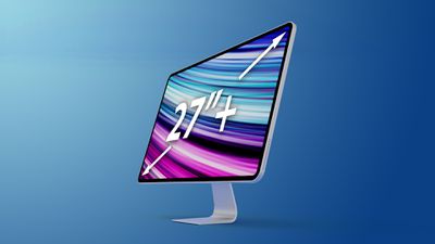 2020 iMac Mockup Feature 27 inch text 1