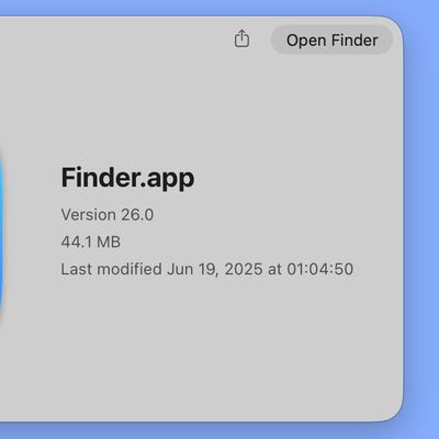 macos tahoe finder beta 2