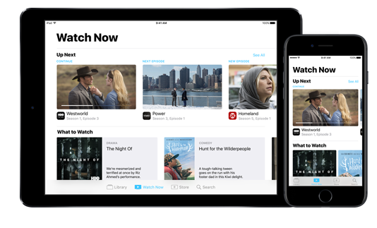 apple universal tv app for unified tv image