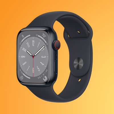 apple watch 8 yellow