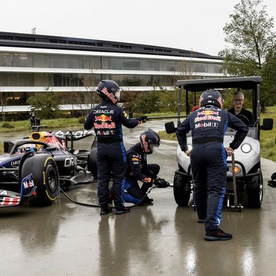 Red Bull F1 Pit Crew and Tim Shot on iPhone 17 Pro