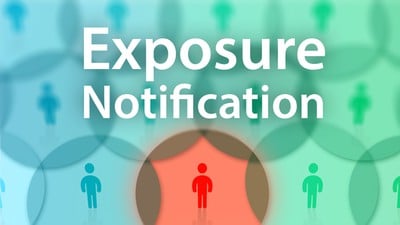 exposure notification cartoon