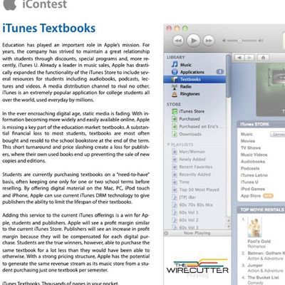 itunes textbooks