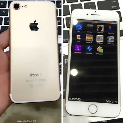 iPhone 7 powered on weibo
