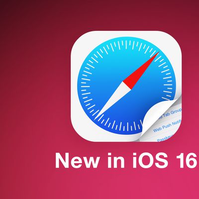 iOS 16 Safari Guide Feature