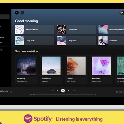spotify redesign desktop