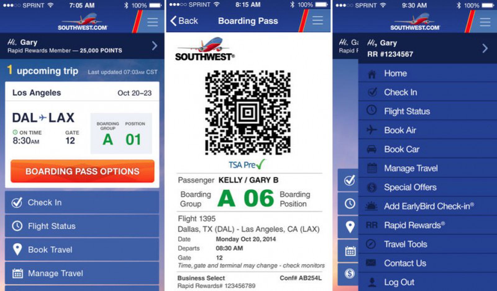 Southwest Mobile App