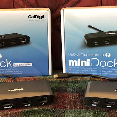 caldigit mini docks contents