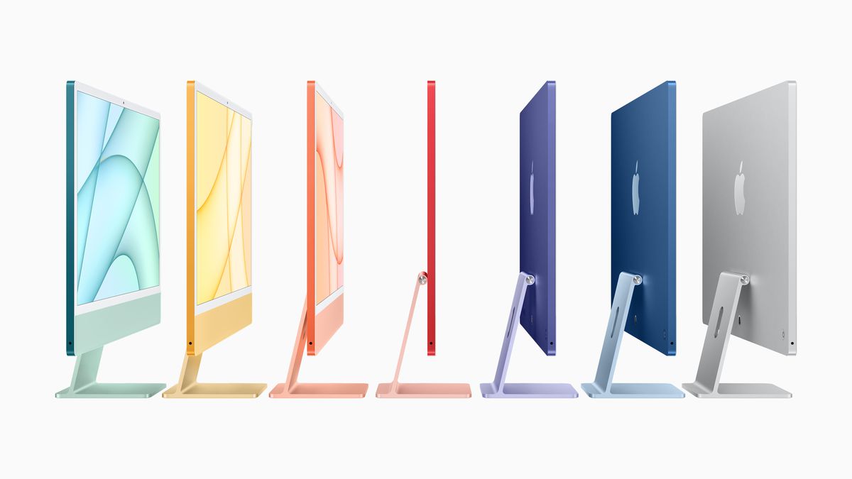 27 inch imac to launch multiple colors image