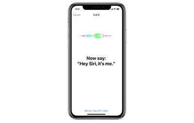 hey siri iphone x