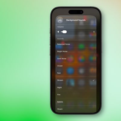 background sounds ios 26