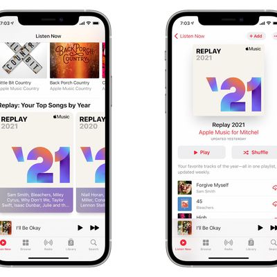 apple music replay 2021