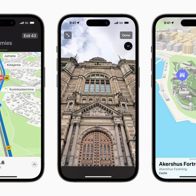 Apple Maps update finland sweden
