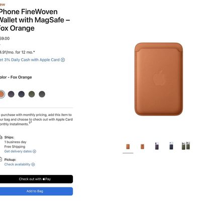 finewoven wallet iphone 17