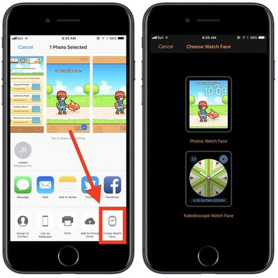 ios 11 watch face creation