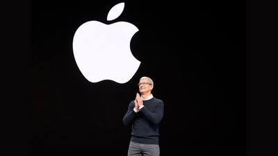 Tim Cook Apple Logo