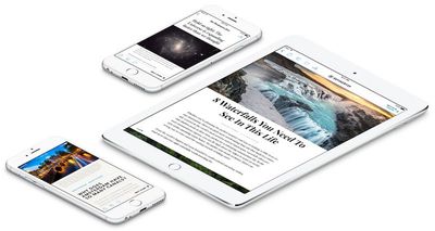 apple news iphone ipad