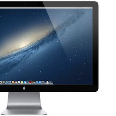 apple thunderbolt display front side