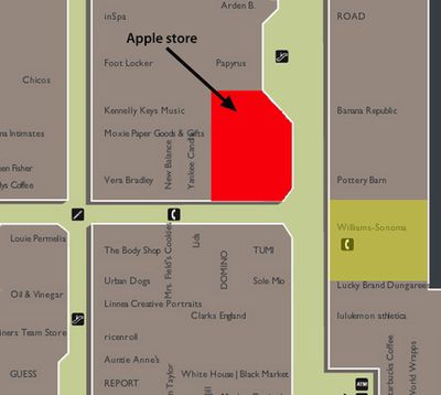 apple store bellevue square map