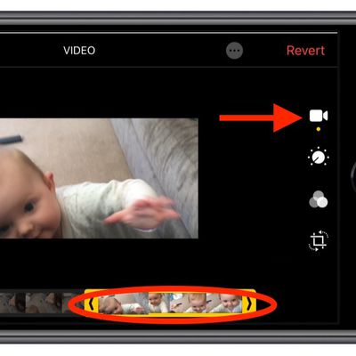 how to crop rotate straighten video ios 2