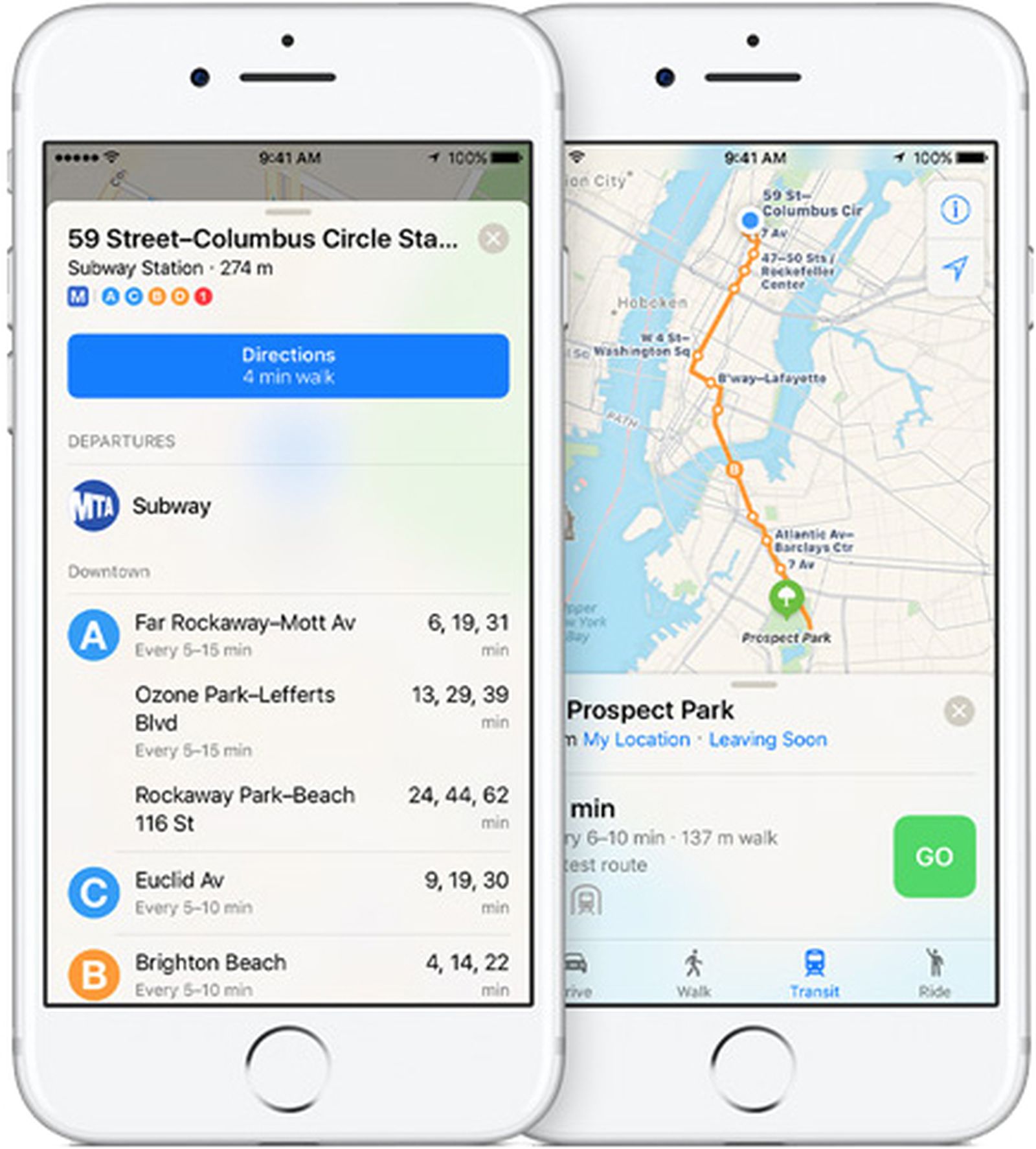 Apple Maps Hints At Transit Directions Expanding In United States   Apple Maps Transit 