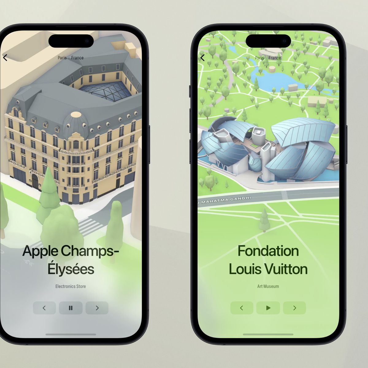 Apple Maps Expands Detailed 3D Map and Cycling Directions to Paris
