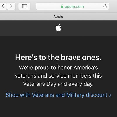 apple veterans day 2019