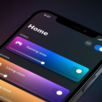 hue app main screen