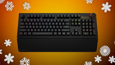 das keyboard black friday snowflakes