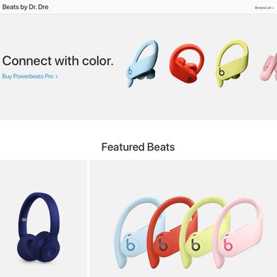 beats by dre landing page