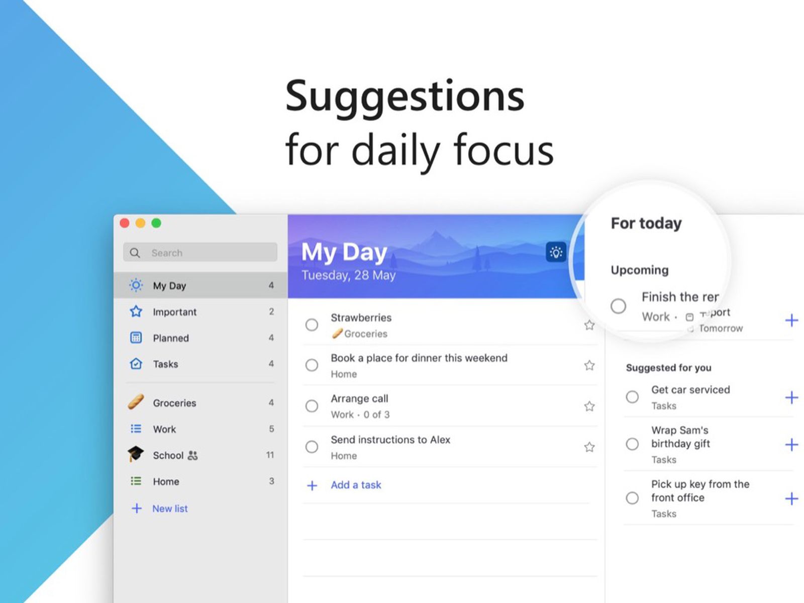 microsoft to do list app