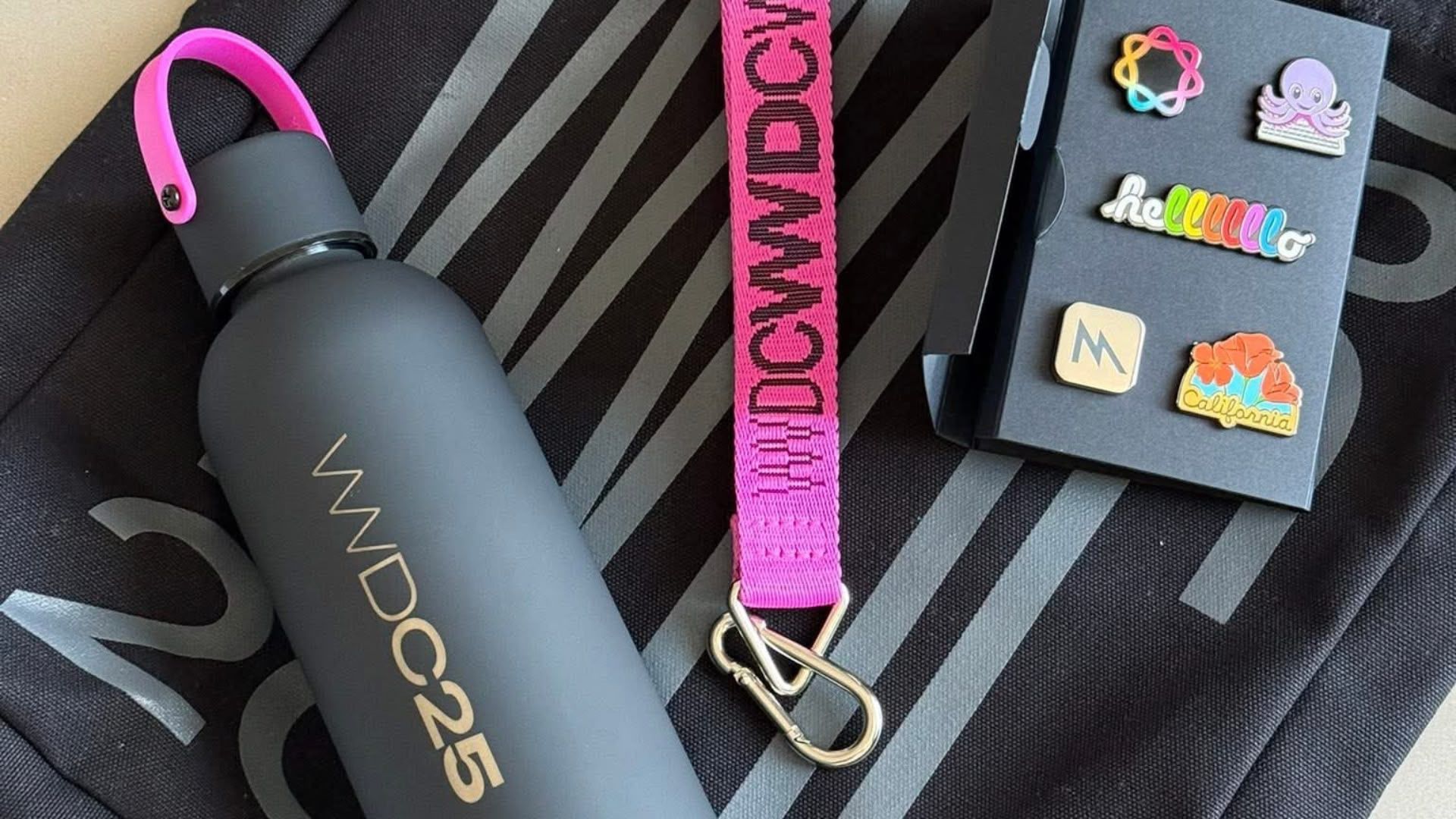 WWDC 2025 Conference Swag Includes Tote Bag, Drinks Bottle, Lanyard, and More