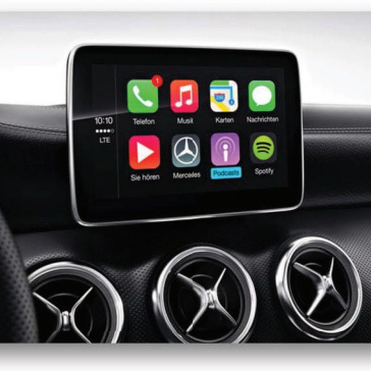 Mercedes Benz CarPlay 2016