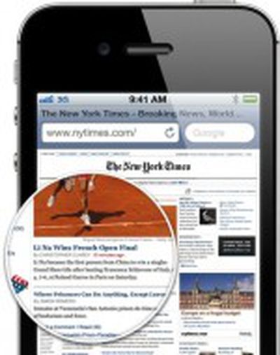 iphone 4s retina display
